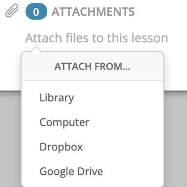 Attachments