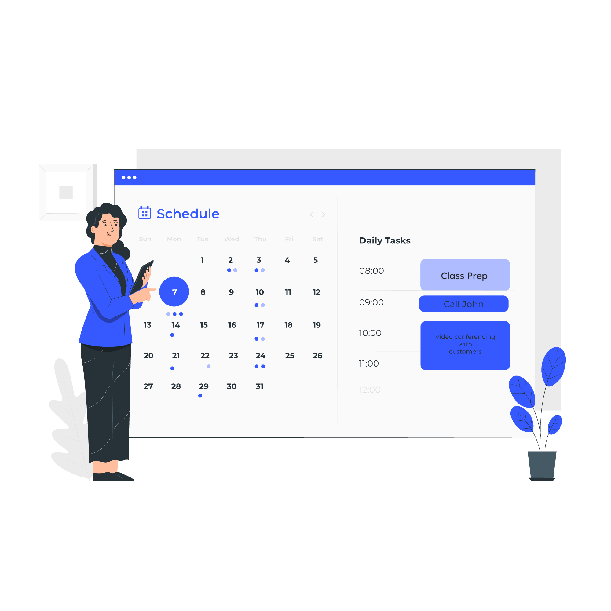 Hassle-free scheduling and course management